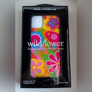 Limited edition wildflower phone case. iPhone 11 Pro Max.